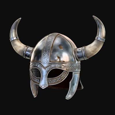 Helmet with texture